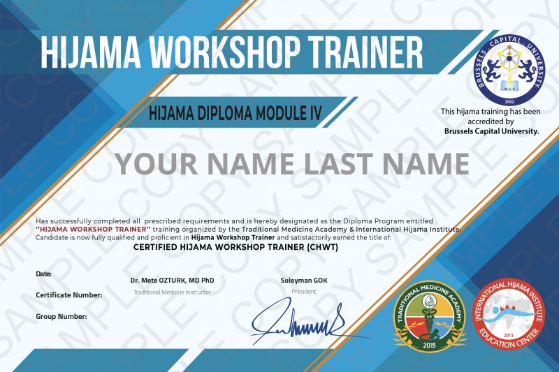 Oklahoma City, Oklahoma, Hijama Course University approved accredited Hijama Diploma	